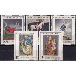 Čekoslovakija 1968. Paveikslai iš nacionalinės galerijos