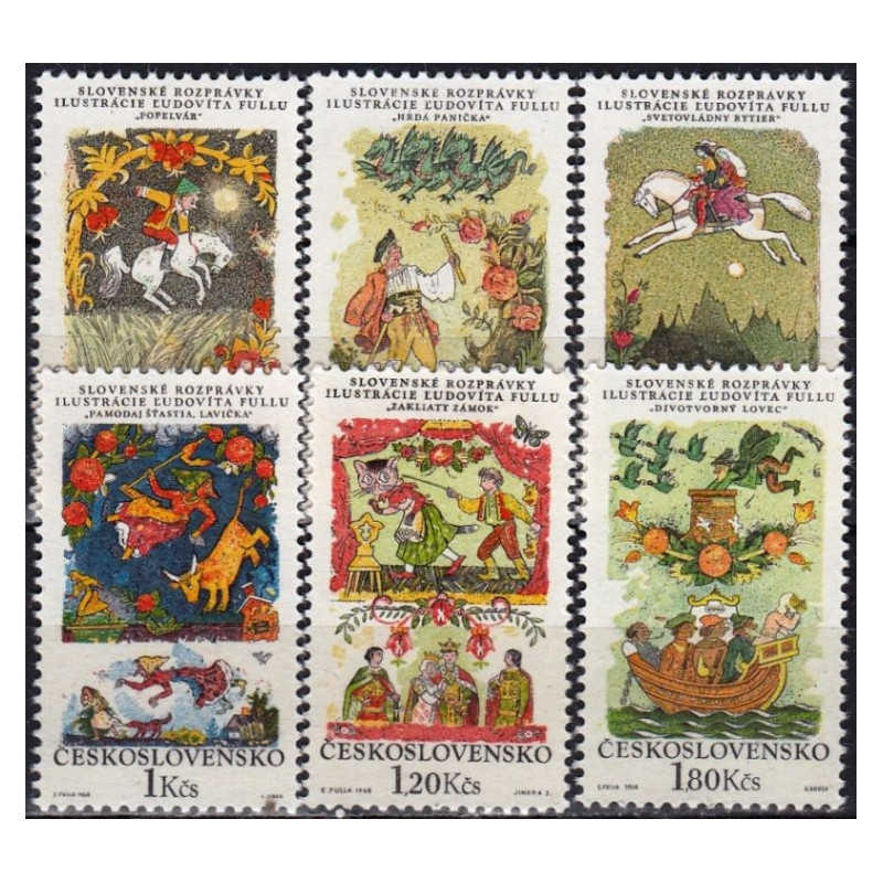 Czechoslovakia 1968. Slovak Fairy Tales