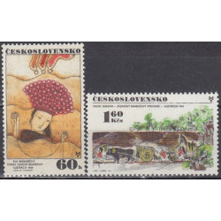 Čekoslovakijos pašto ženklai (1971). Pasakų iliustracijos