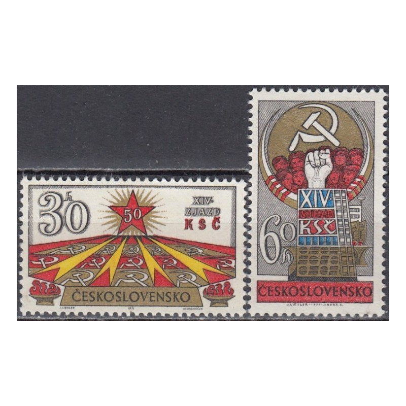 Čekoslovakija 1971. Komunistų partijos suvažiavimas
