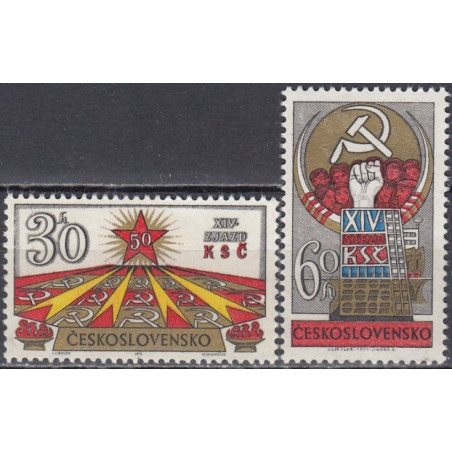 Čekoslovakija 1971. Komunistų partijos suvažiavimas