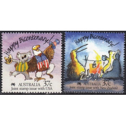 Australia stamps (1988) for sale. Colonization of Australia