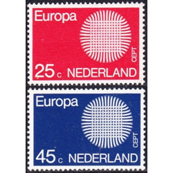 Nyderlandų pašto ženklai (1970) - Fantastiškos Europa ženklų kainos‎