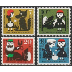 Vokietijos pašto ženklai (1960). Brolių Grimų pasakos