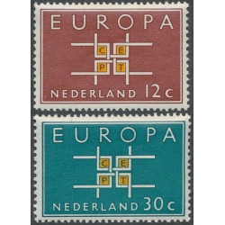 Nyderlandų pašto ženklai (1963) - Fantastiškos Europa ženklų kainos‎