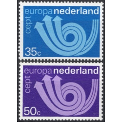 Nyderlandų pašto ženklai (1973) - Fantastiškos Europa ženklų kainos‎