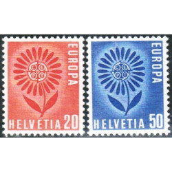 Šveicarijos pašto ženklai (1964) - Fantastiškos Europa ženklų kainos‎