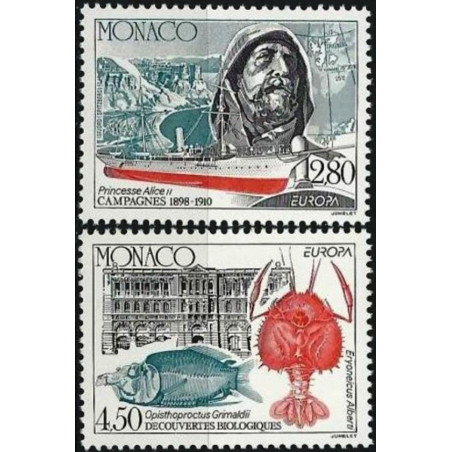Monaco stamps (1994) for sale. Great Discoveries