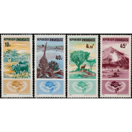 Ruanda 1965. Tarptautiniai bendradarbiavimo metai, Afrikos gamta