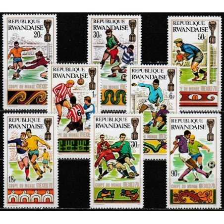 Rwanda stamps (1970) for sale. FIFA World Cup