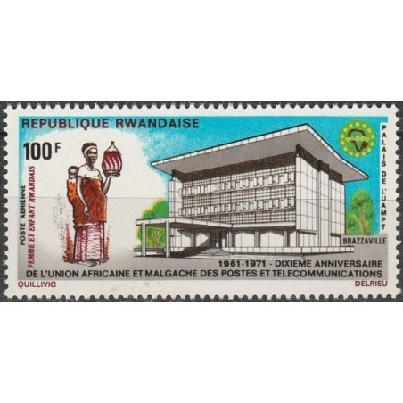 Rwanda stamps (1971) for sale. Post history