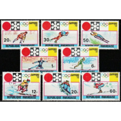 Rwanda stamps (1972) for sale. Winter Olympic Games Sapporo