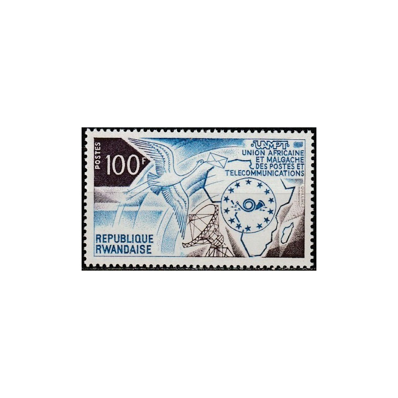 Ruandos pašto ženklai (1973). Ryšių sąjunga