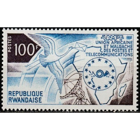 Ruandos pašto ženklai (1973). Ryšių sąjunga