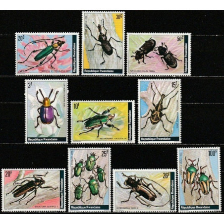 Rwanda stamps (1978) for sale. Insects