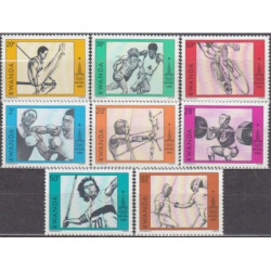 Rwanda stamps (1980) for sale. Summer Olympic Games Moscow