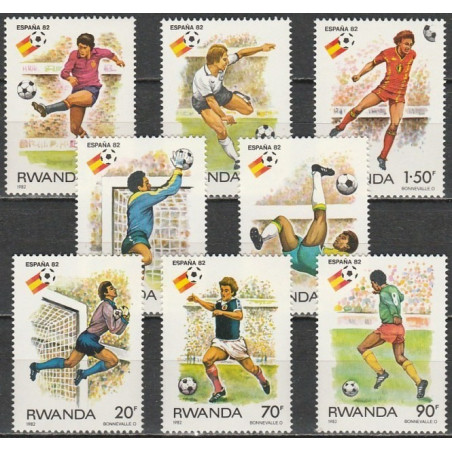 Rwanda stamps (1982) for sale. FIFA World Cup