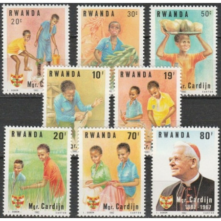 Rwanda stamps (1983) for sale. Children