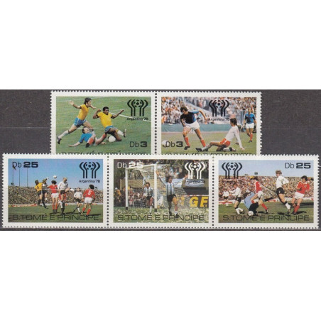 Sao Tome and Principe stamps (1978) for sale. FIFA World Cup Argentina