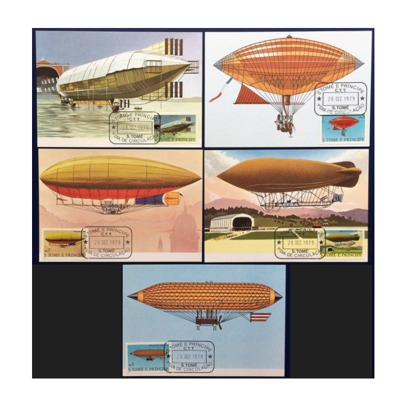 Sao Tome and Principe stamps (1979) for sale. History of aviation