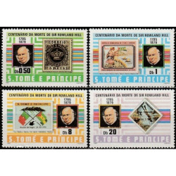 San Tomės ir Prinsipės pašto ženklai (1980). Rowland Hill
