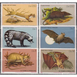 Sao Tome and Principe stamps (1981) for sale. Mammals