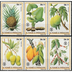 Sao Tome and Principe stamps (1981) for sale. Fruits