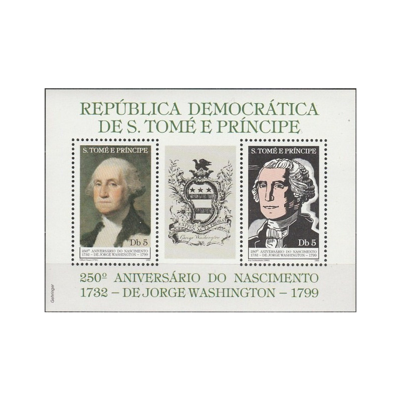 Sao Tome and Principe stamps (1982) for sale. G. Washington