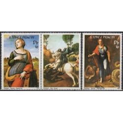 Sao Tome and Principe stamps (1983) for sale. Rafael paintings