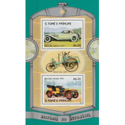 Sao Tome and Principe stamps (1983) for sale. Vintage cars