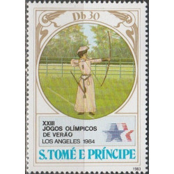 San Tomė ir Prinsipė 1983. Los Andželo olimpinės žaidynės