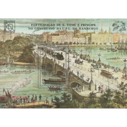 Sao Tome and Principe stamps (1984) for sale. Lombard Bridge in Hamburg