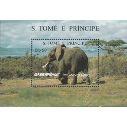 Sao Tome and Principe stamps (1996) for sale. Elephant