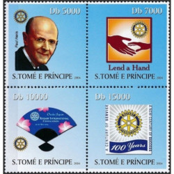 San Tomės ir Prinsipės pašto ženklai (2004). Rotary International