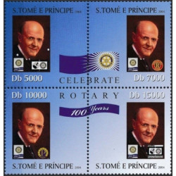 San Tomės ir Prinsipės pašto ženklai (2004). Rotary International