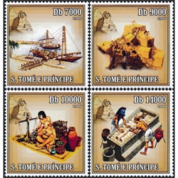 San Tomės ir Prinsipės pašto ženklai (2006). Egipto monumentai