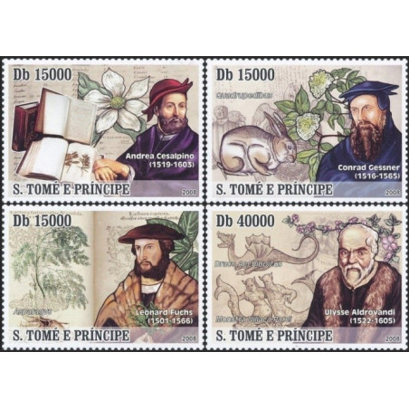 San Tomė ir Prinsipė 2008. Garsūs gamtos istorijos tyrinėtojai
