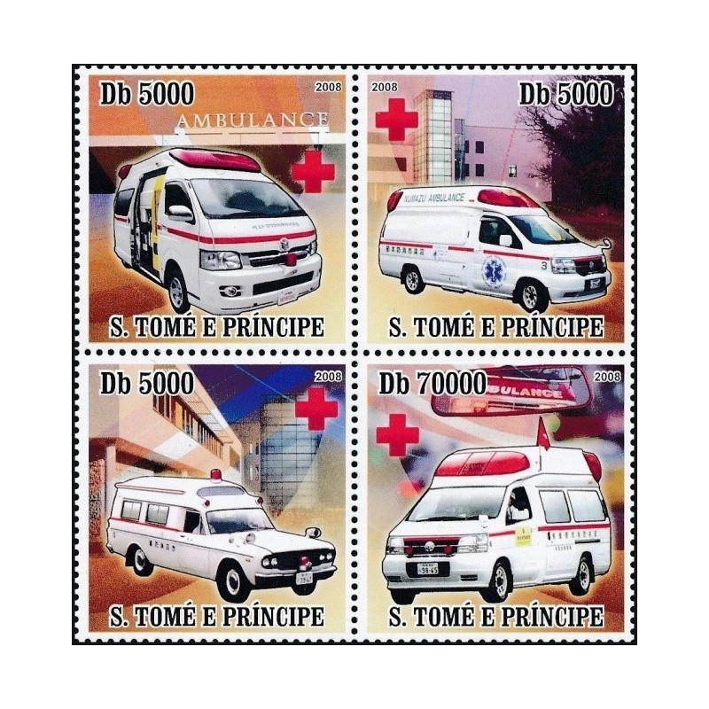 San Tomė ir Prinsipė 2008. Greitosios pagalbos automobiliai Japonijoje