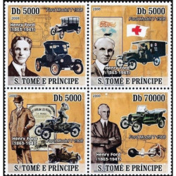 San Tomė ir Prinsipė 2008. Ford Model T (vienas labiausiai parduodamų Ford modelių)