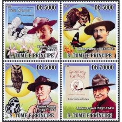 Sao Tome and Principe stamps (2008) for sale. Robert Baden-Powell