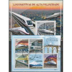 Sao Tome and Principe stamps (2009) for sale. High-speed trains