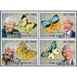 Sao Tome and Principe stamps (2009) for sale. Nelson Mandela