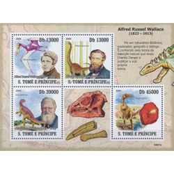 Sao Tome and Principe stamps (2009) for sale. Alfred Russel Wallace