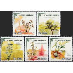 Sao Tome and Principe stamps (2009) for sale. Medicinal plants