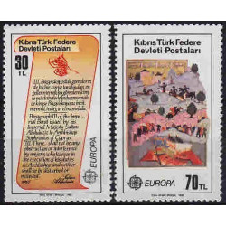 Turkų Kipro pašto ženklai (1982). Istoriniai įvykiai
