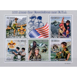 Sao Tome and Principe stamps (2010) for sale. Scout Movement