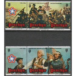 Penrino pašto ženklai (1976). Amerikos revoliucija