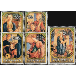 Penrino pašto ženklai (1993). Kalėdos (religiniai paveikslai)