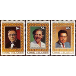 Kuko salų pašto ženklai (1985). Nacionalinei nepriklausomybei - 20 metų
