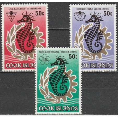 Cook Islands stamps (1985) for sale. Pacific conference